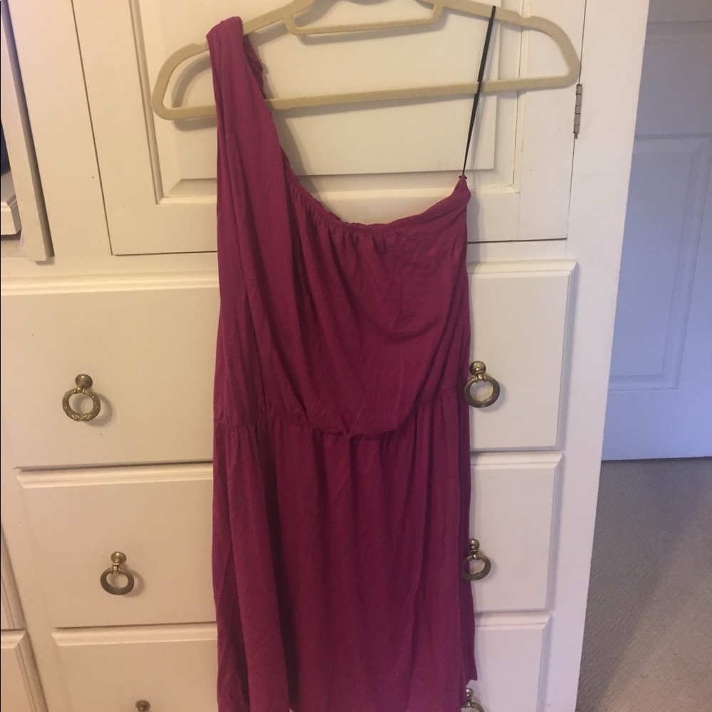 Michael Stars one shoulder knit dress