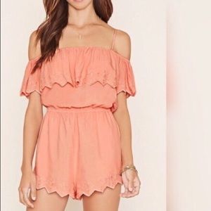 Forever 21 Off the Shoulder Romper