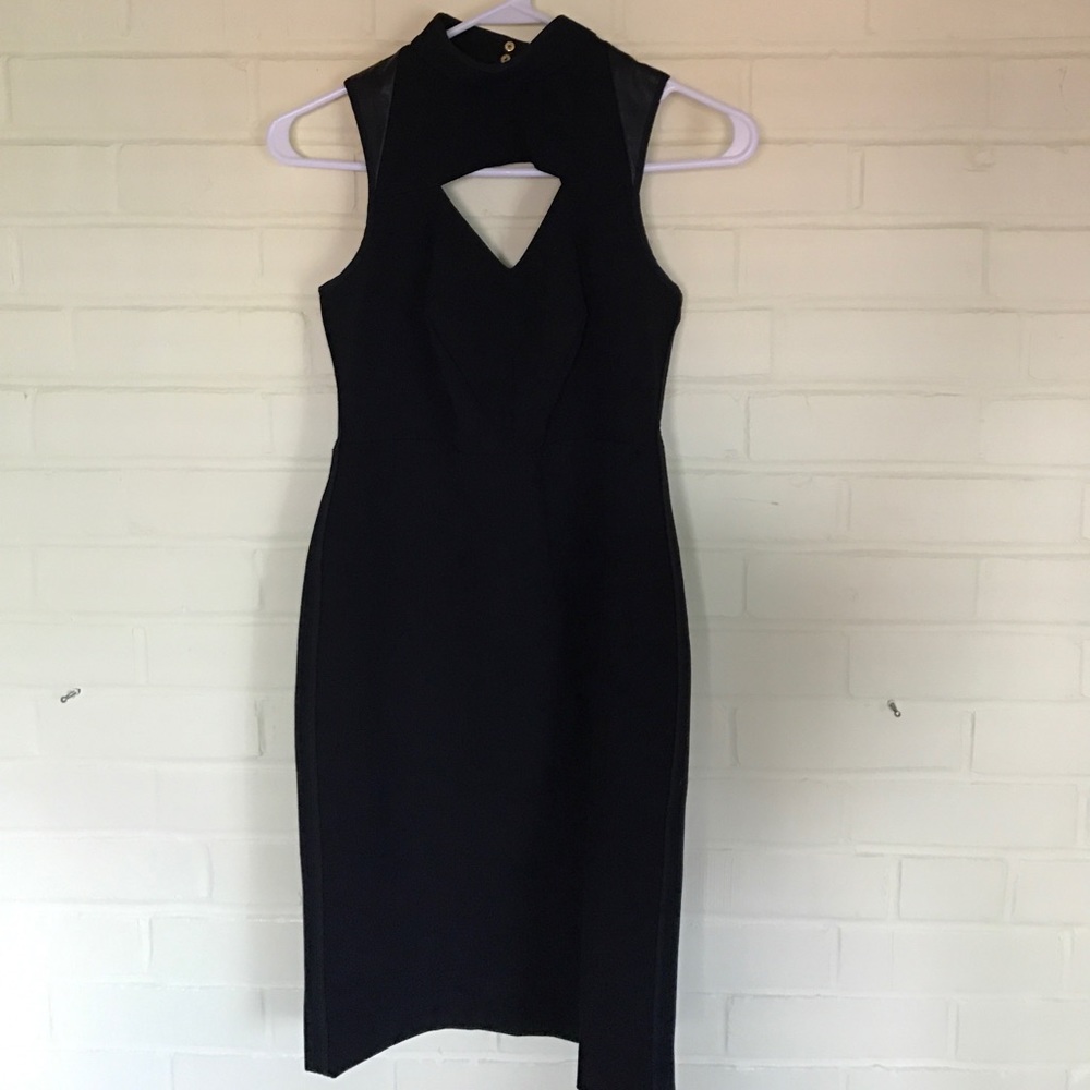 Ann Taylor Black Keyhole Dress - Sz 00P