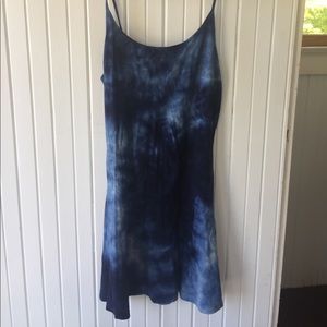 Brandy Melville Blue Tie Dye Sundress