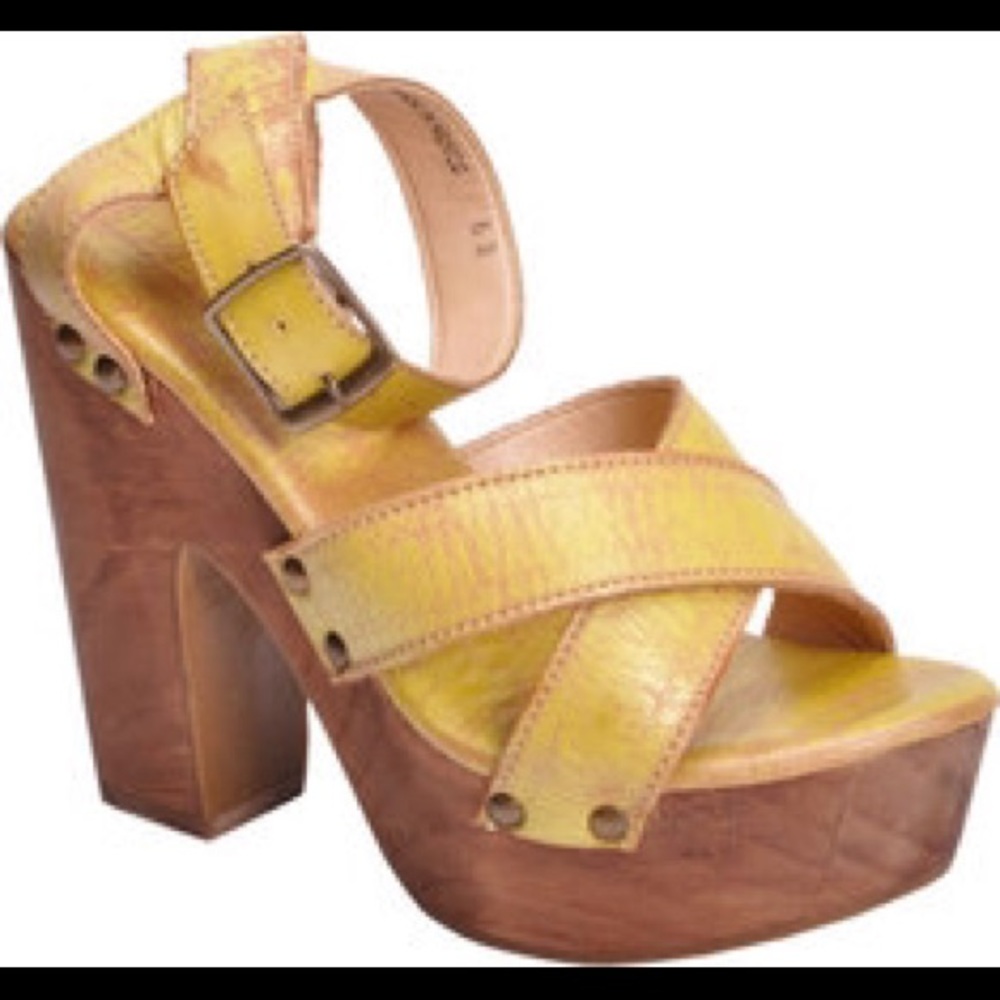 Brand New, never worn Bed Stu Madeline platforms