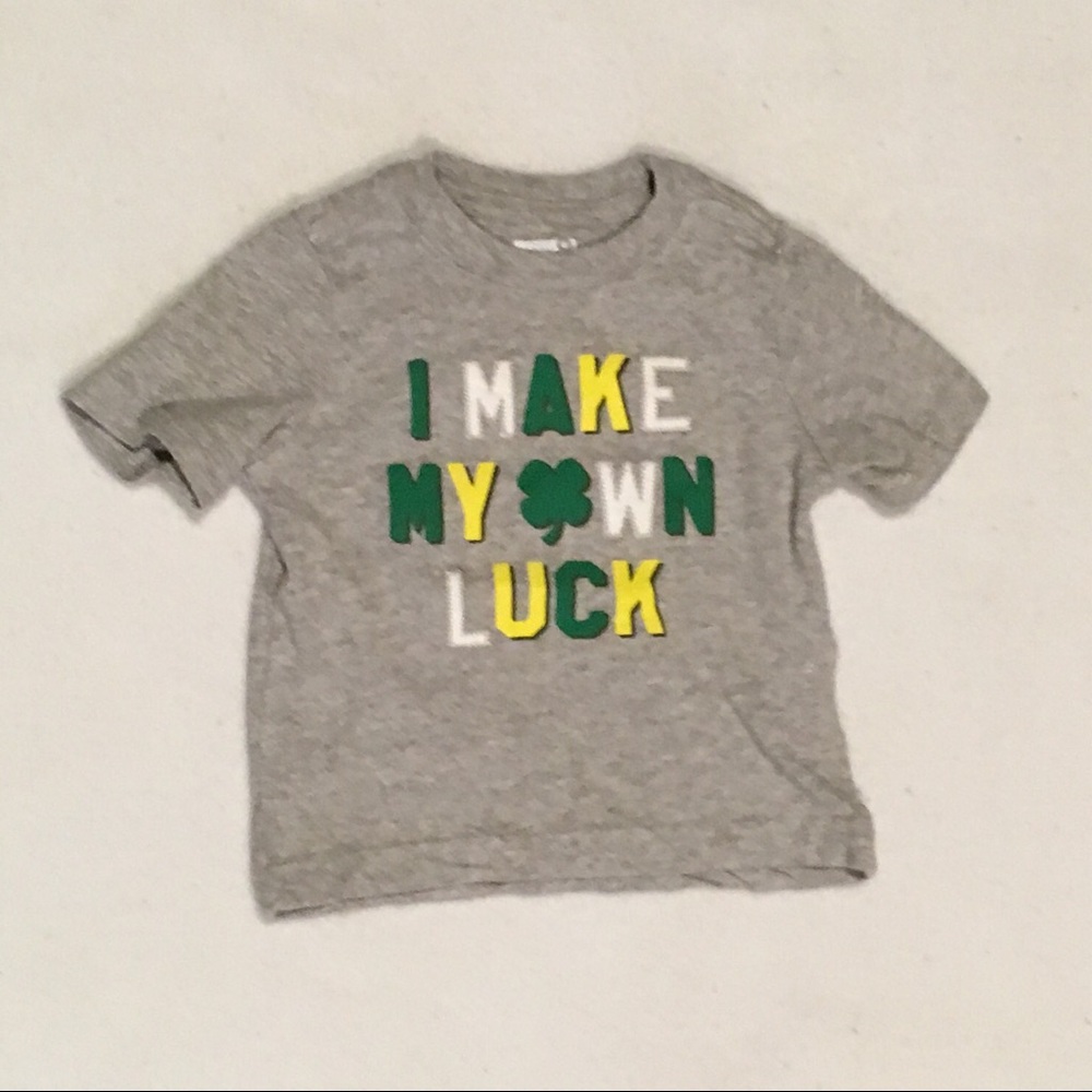 👶Gray graphic tee👶