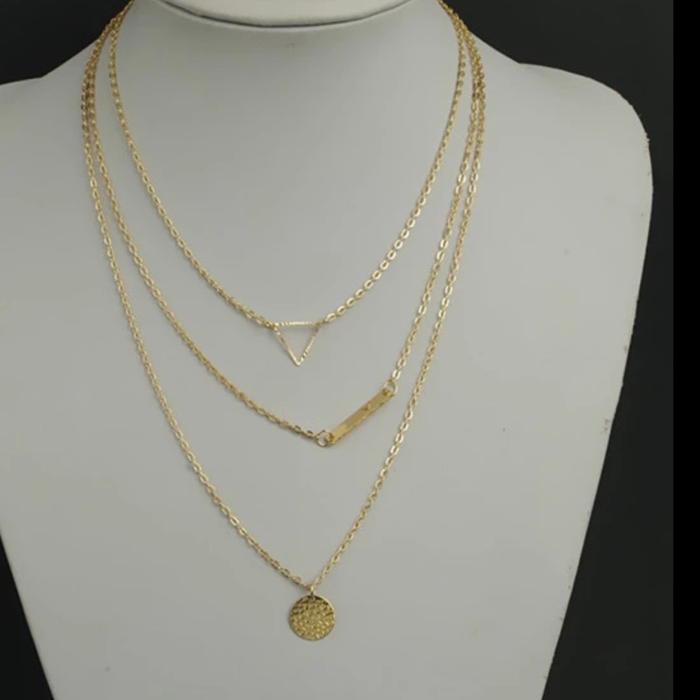 ⭐️Last One⭐️ Delicate layered necklace NWOT - Picture 4 of 5