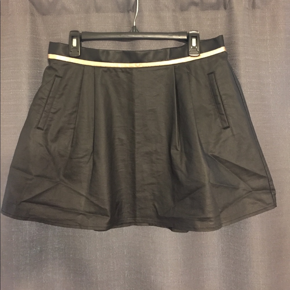 BCBGeneration Faux Leather Skirt