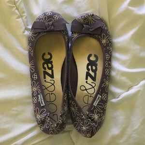 Purple Ballet Flats - Sz 10
