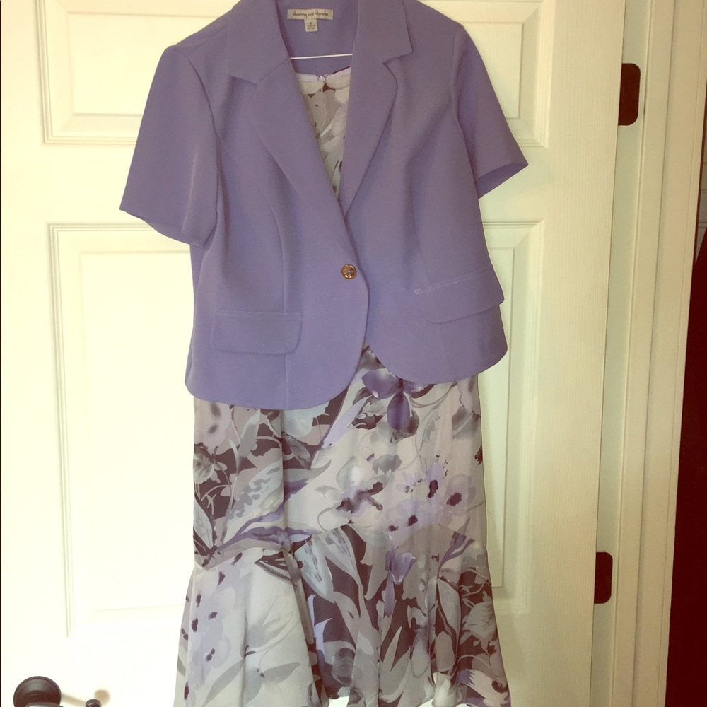 Floral and Feminine Two-Piece Set