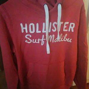 Red Hollister Hoddie