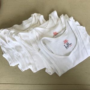 Set of 5 HANES tank tops! NWOT