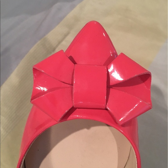 Nine West Bow sling back patent flats - Picture 2 of 7