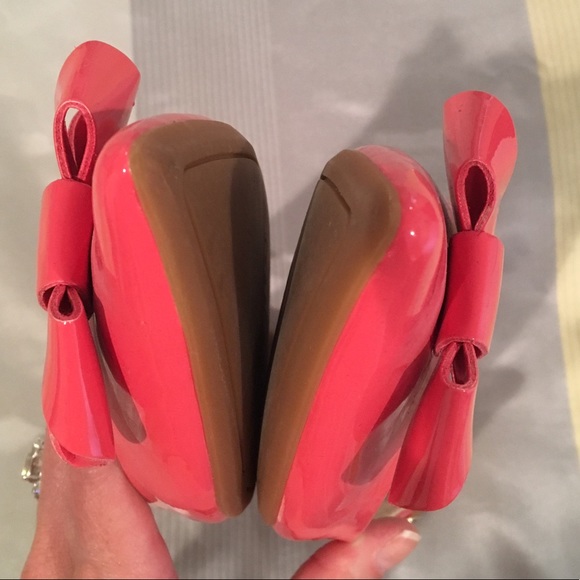 Nine West Bow sling back patent flats - Picture 5 of 7