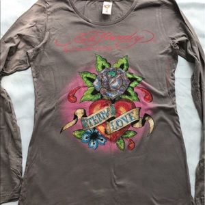 Ed Hardy Long-Sleeve Top
