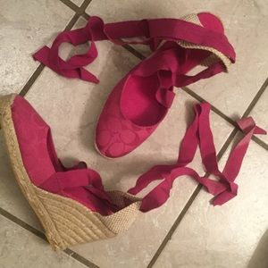 Coach wedges