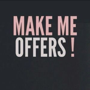 Make me a reasonable offer & it's yours! 💕