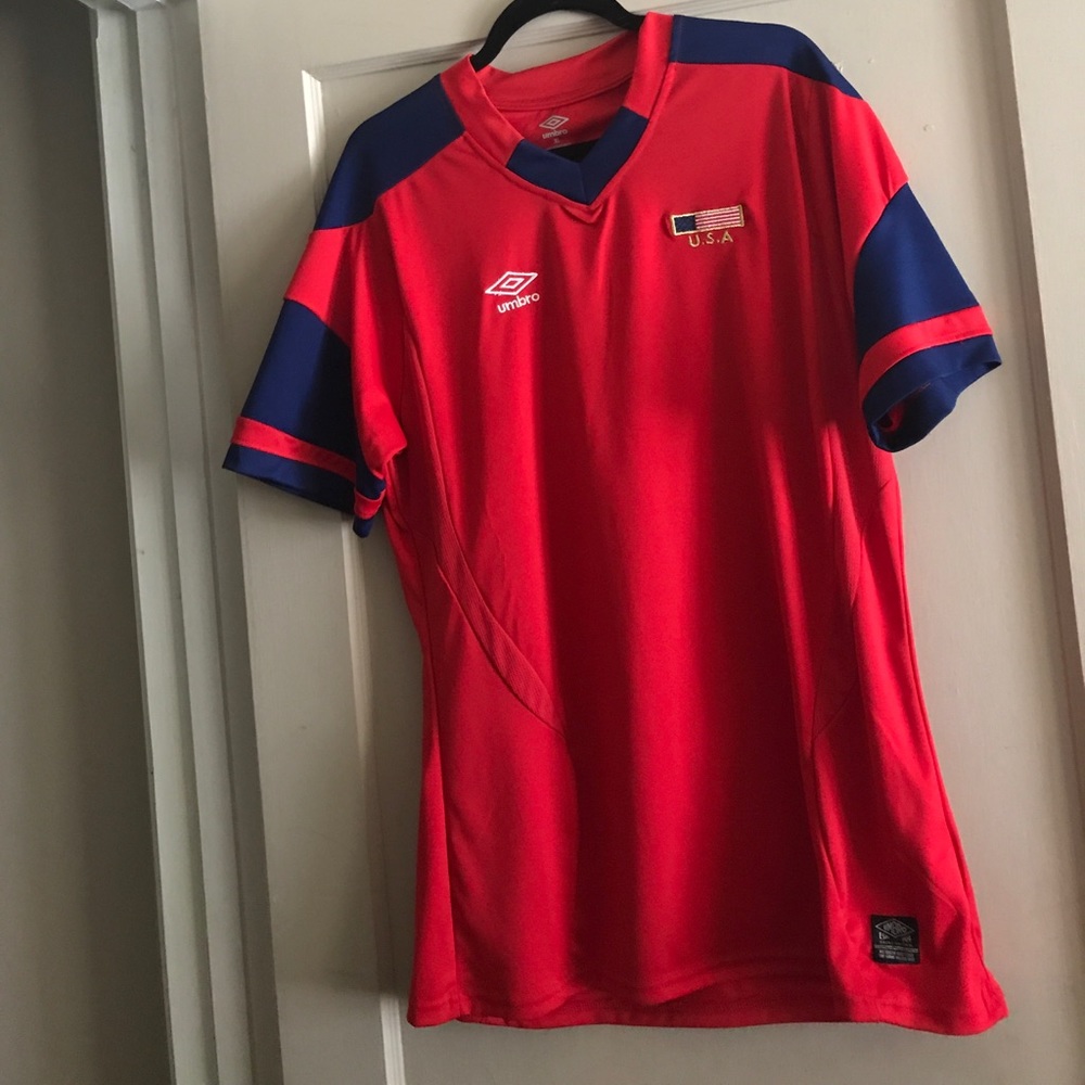 **FINAL PRICE** Umbro USA soccer jersey