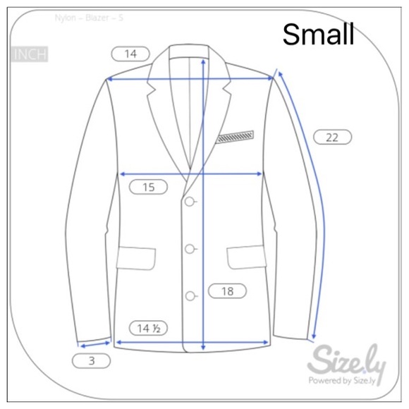 Double breasted military style blazer size various - Picture 6 of 8