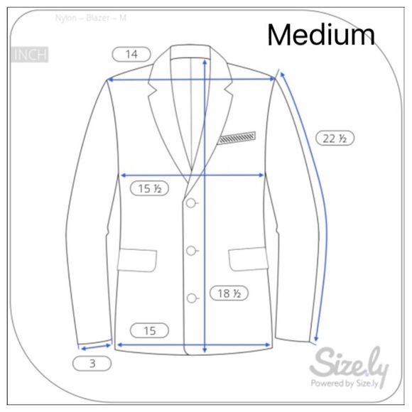 Double breasted military style blazer size various - Picture 7 of 8