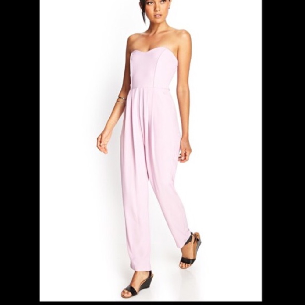 Lavender Jumpsuit Romper Forever 21