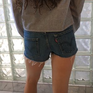 Vintage Levi's cut-off's