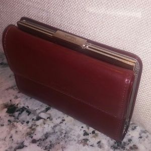 Coach leather ladies wallet
