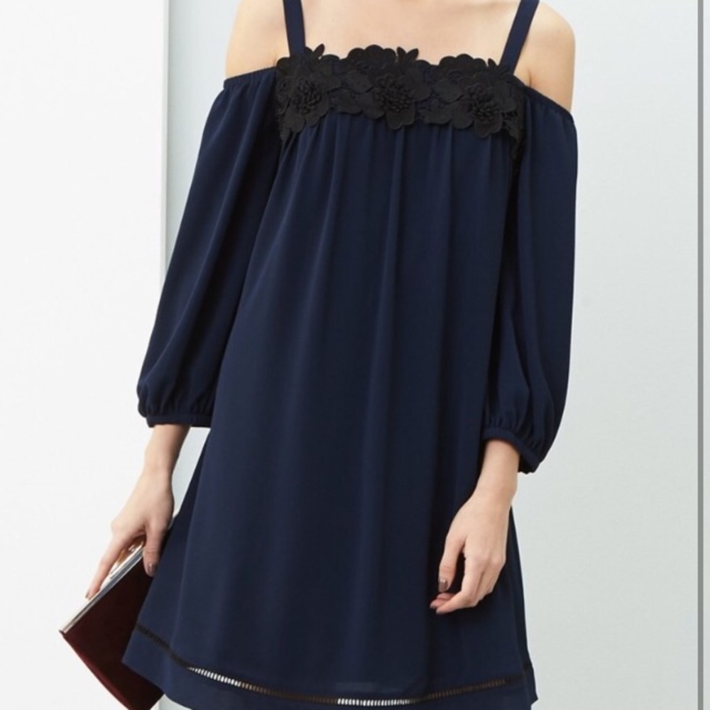 Chelsea28 Cold Shoulder Dress
