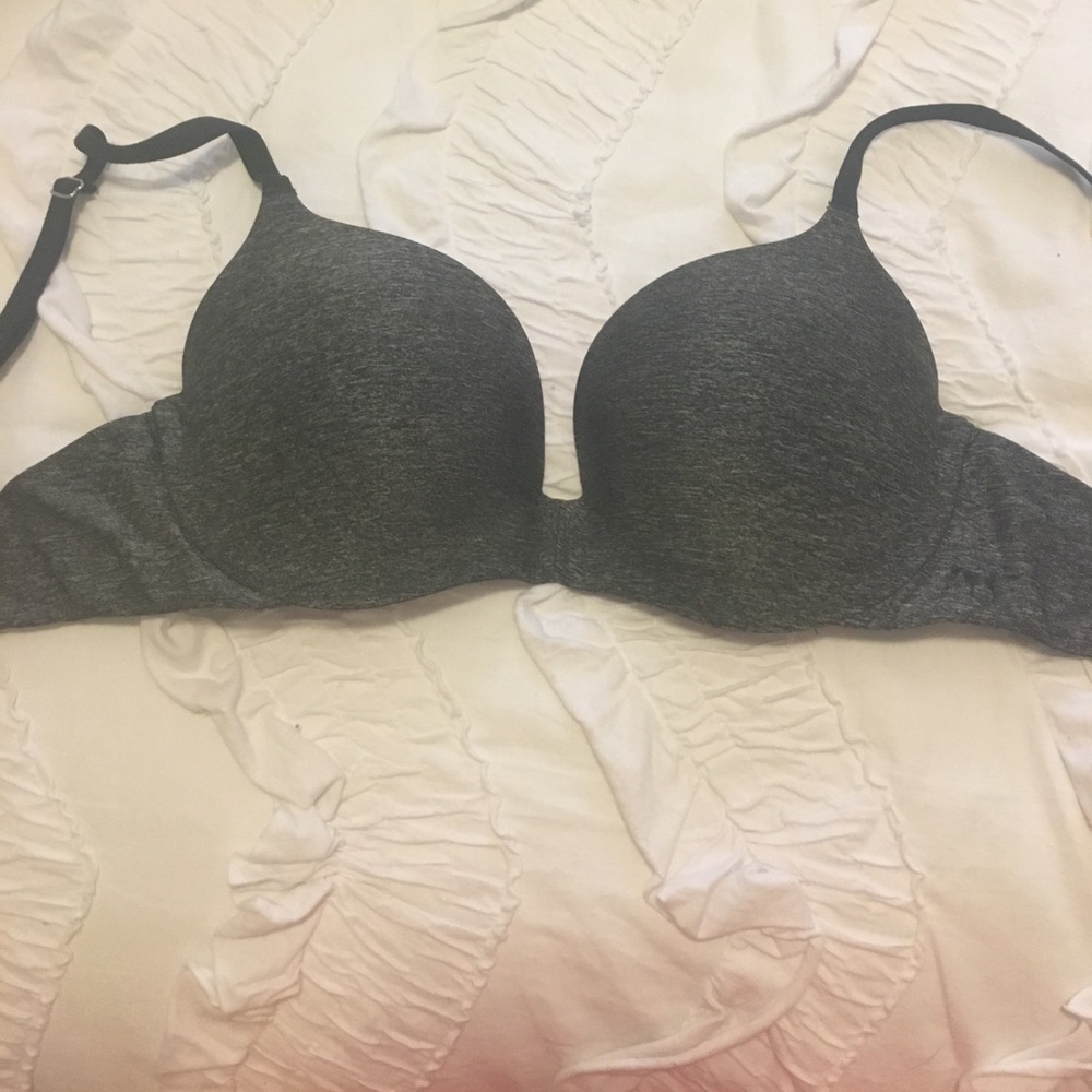 PINK 32DD push up bra