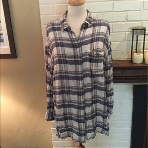 BDG Flannel Boyfriend Shirt