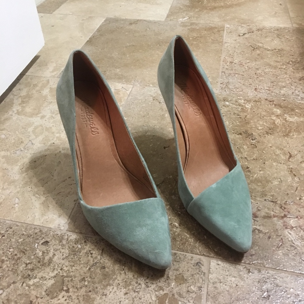 Blue Madewell heels