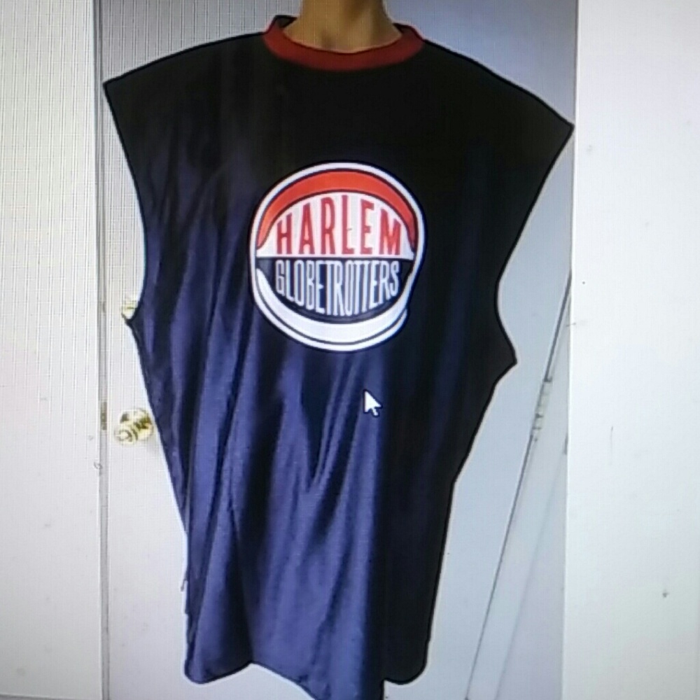 FUBU PLATINUM -HARLEM GLOBETROTTERS JERSEY -  5X