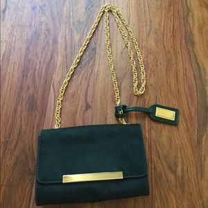Badgley Mischka dark green purse