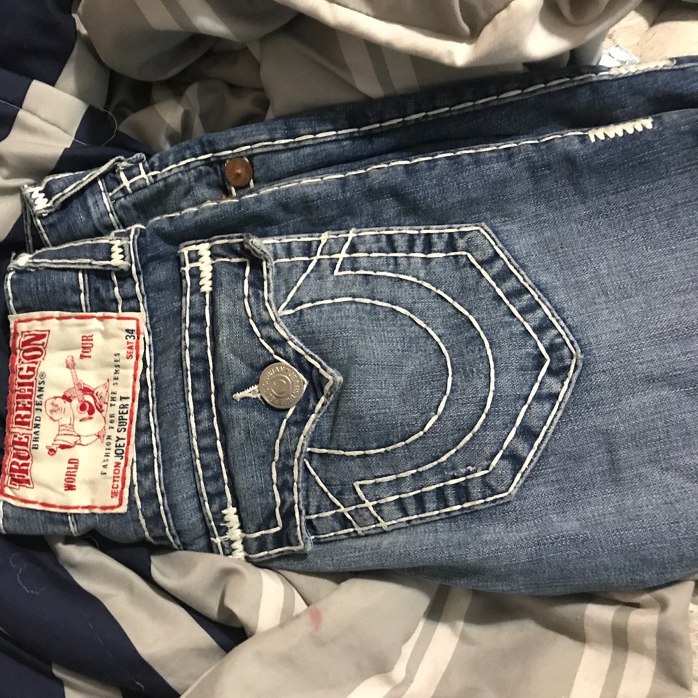 True religion slim straight bootcut Jeans 28