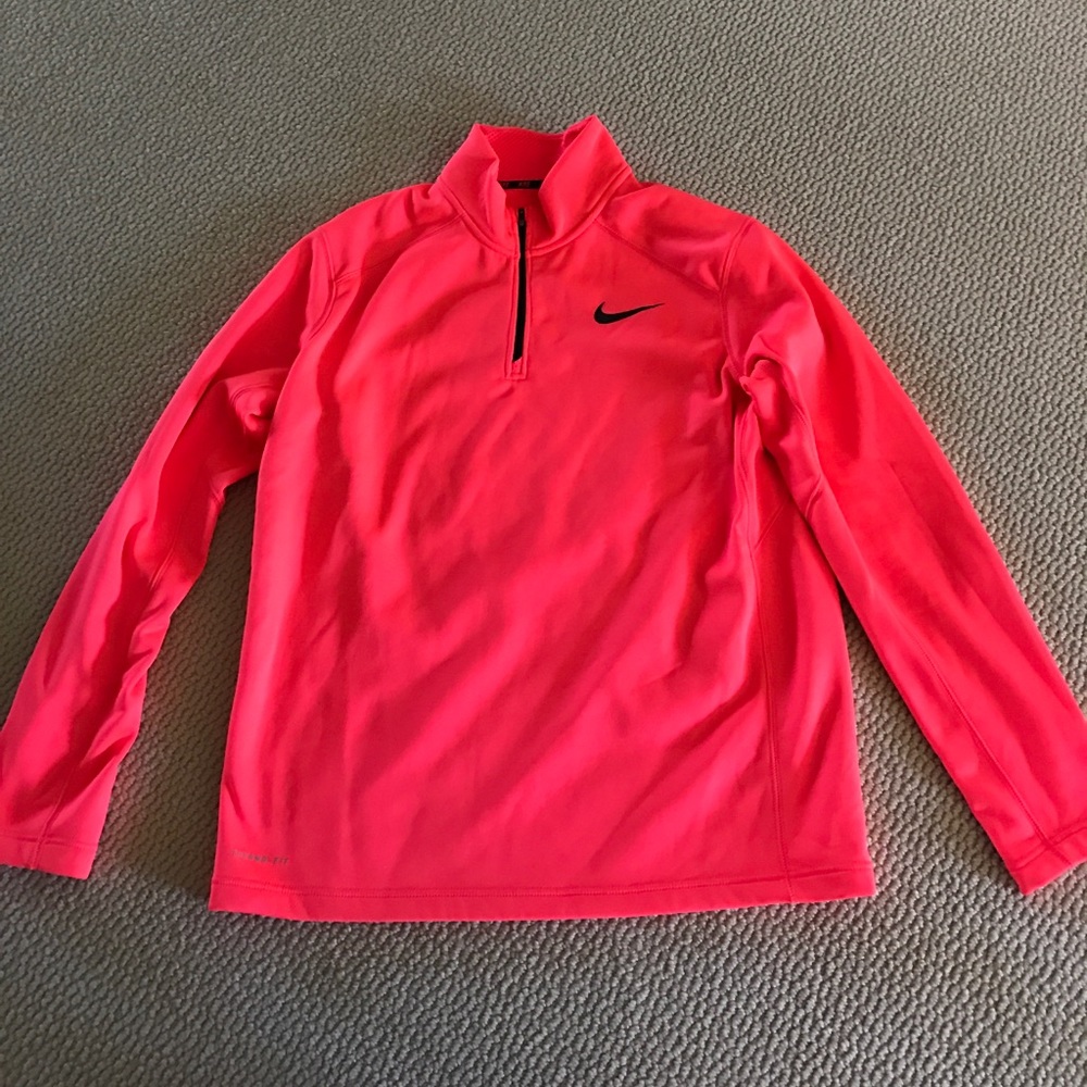 Pink Nike Therma-Fit Quarter Zip