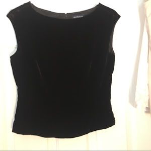 Ann Taylor Velvet Look Shell