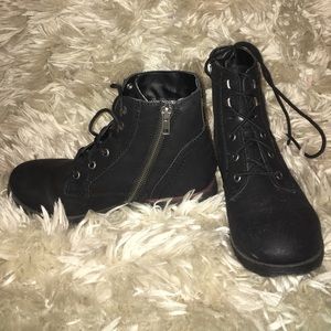 Black Water Resistant Booties