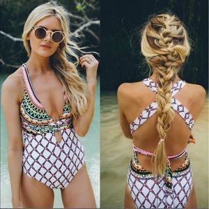 Adorable printed bathing suit