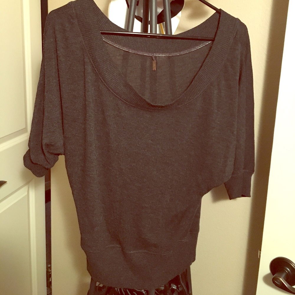 Gray Blouse