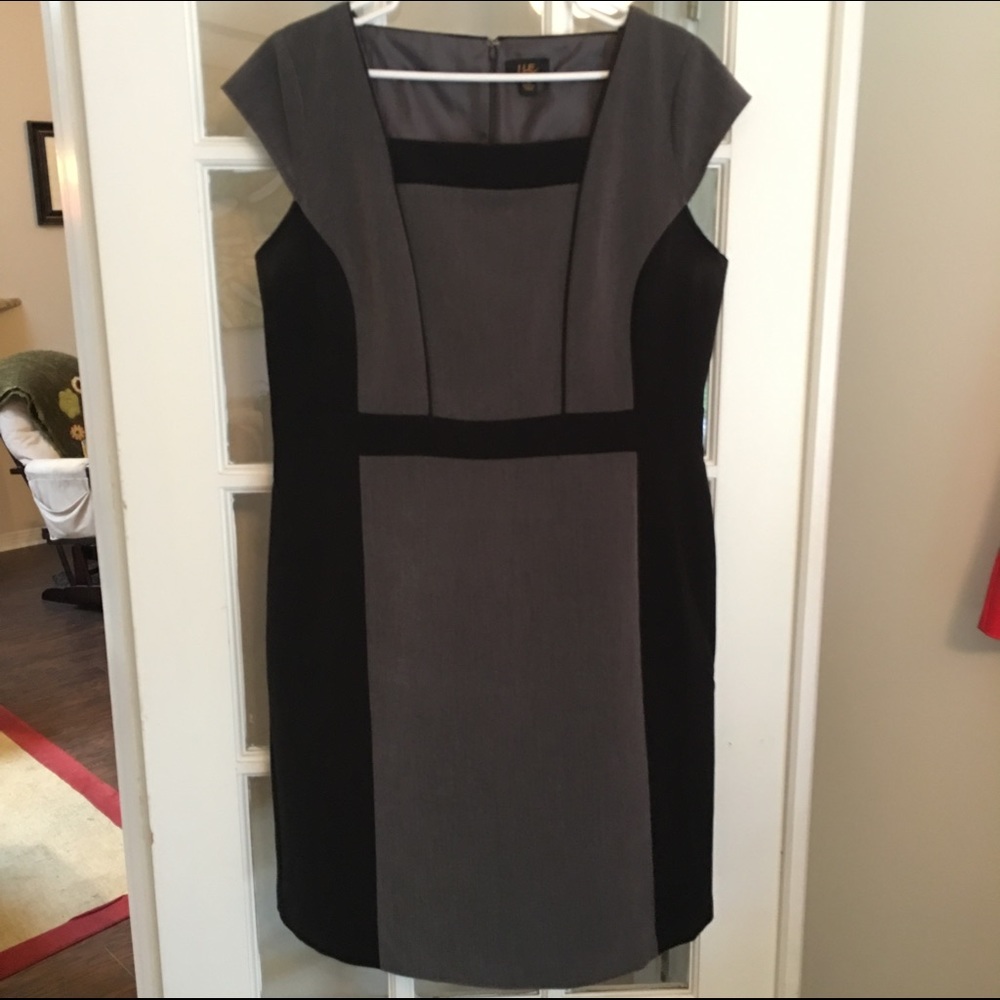Classy black and gray dress