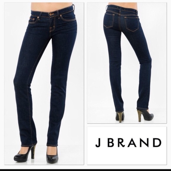 J Brand Denim - 🌺J Brand curvy fit cigarette leg dark jeans sz 29