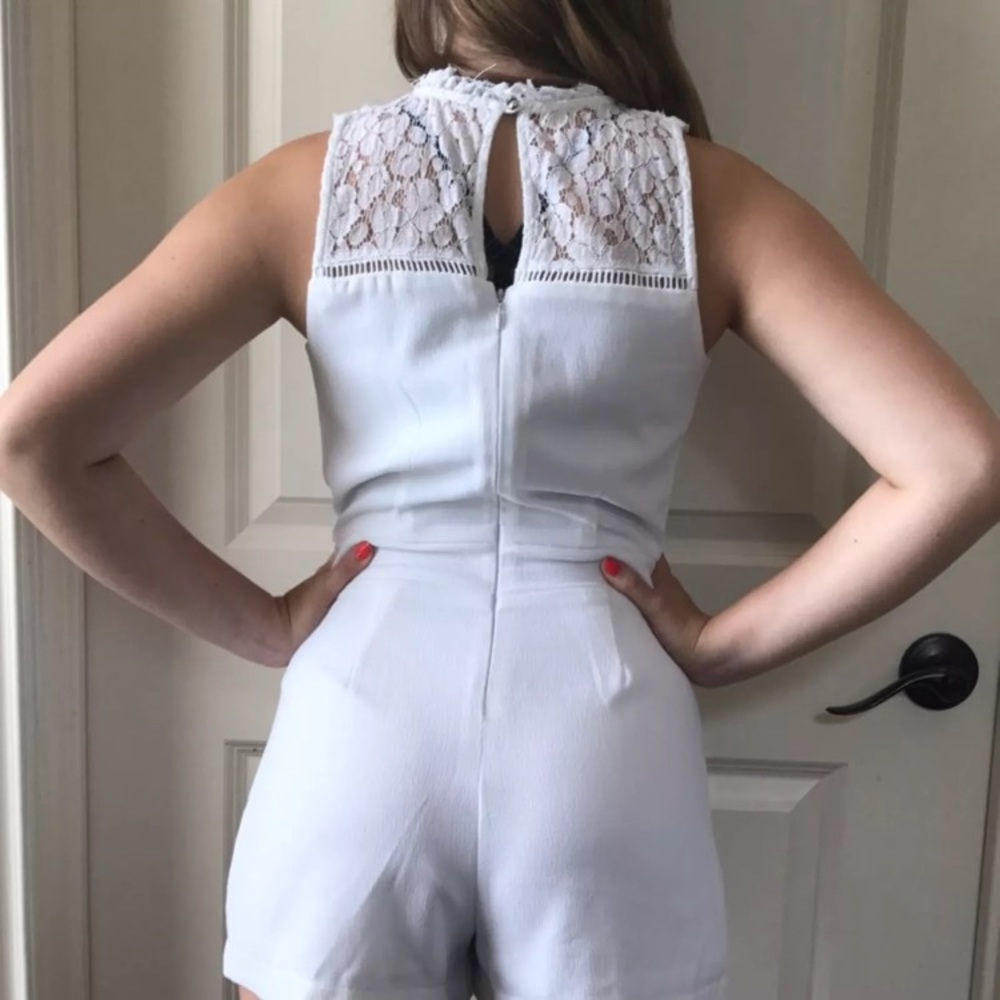 White Romper - Picture 4 of 4