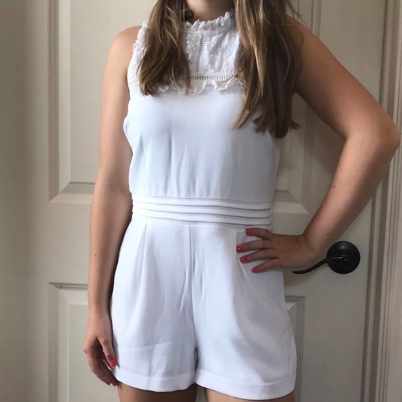 White Romper - Picture 1 of 4