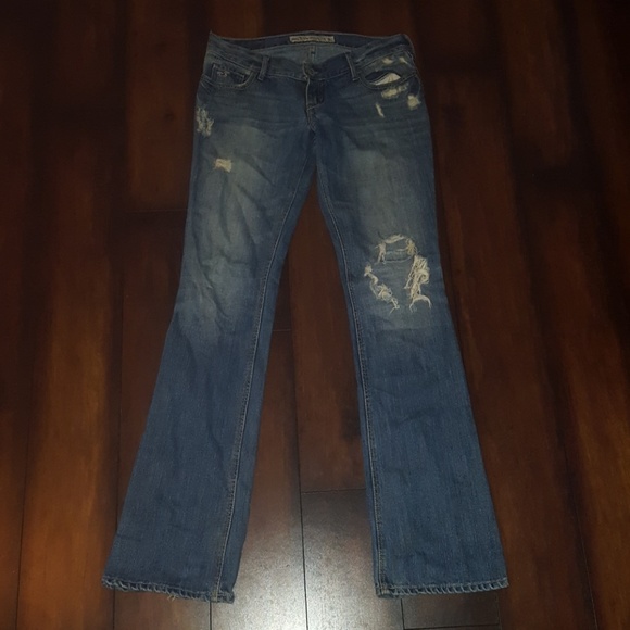 Abercrombie & Fitch Denim - Frayed Jeans size 3L
