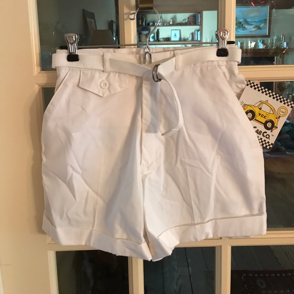 Vintage 80s sailor shorts