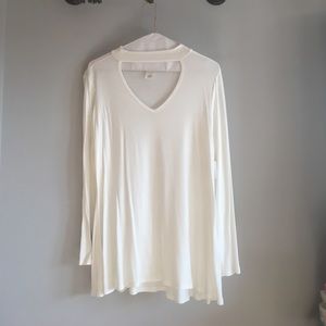 Off-white Choker Top