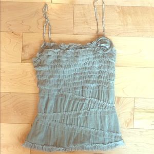Ruffle tank