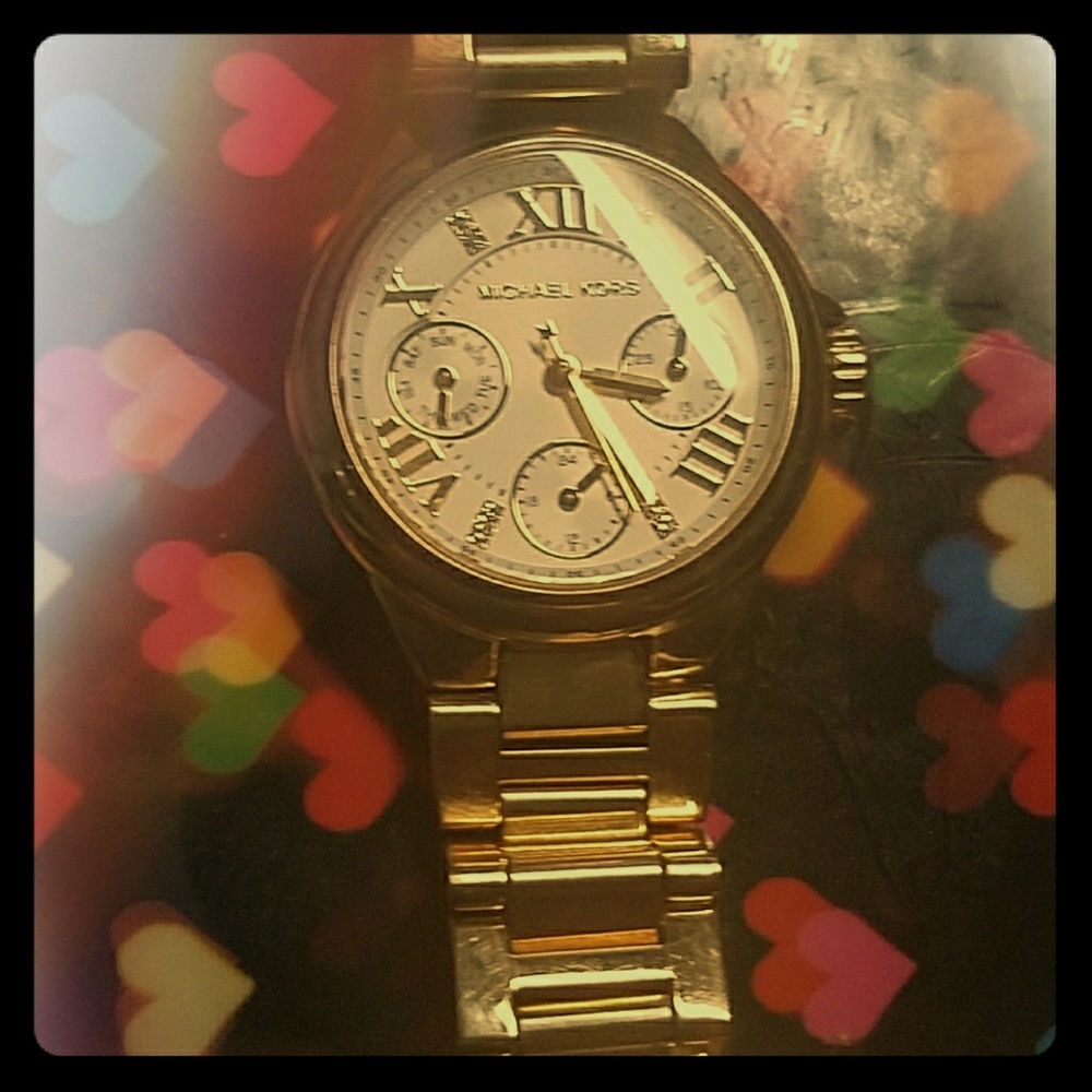 Michael Kors gold women's watch