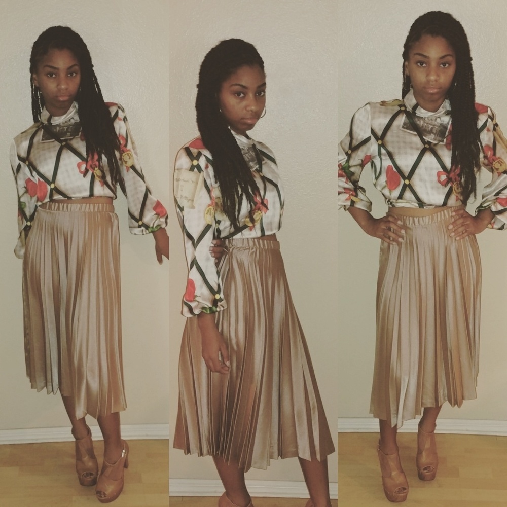 Skirt and top