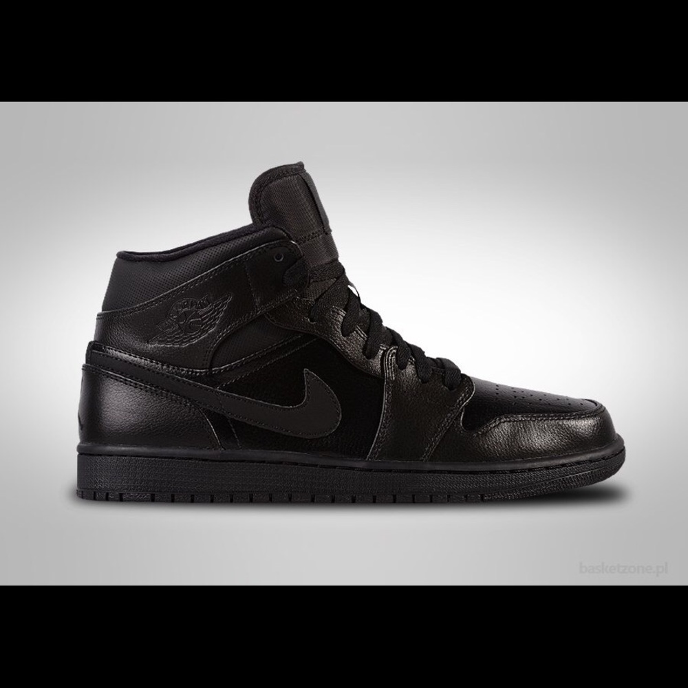 Jordan Air Mid 1 Retro Black Size 9.5 (new w/ box)