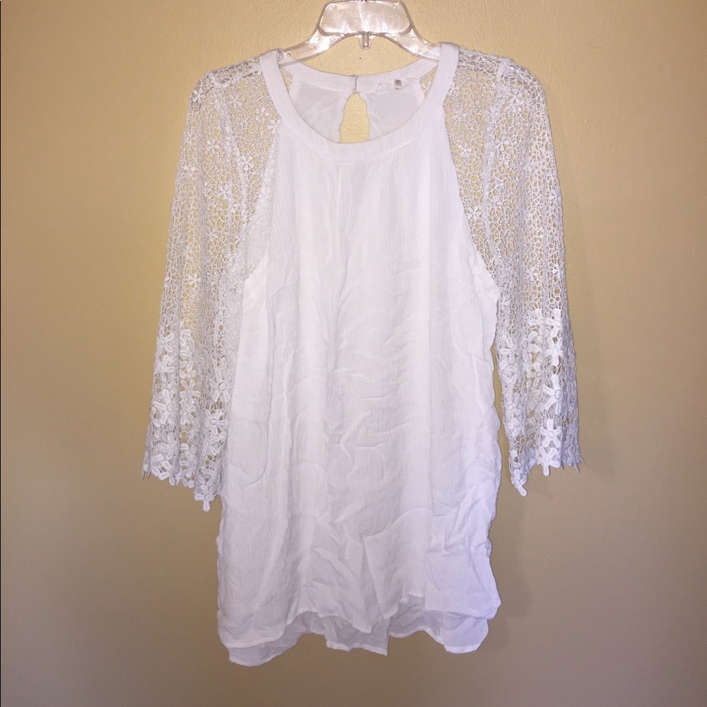 White Long Sleeve Dress