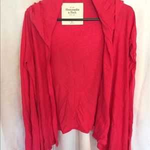 ⬇️ Abercrombie & Fitch Cardigan w/hood
