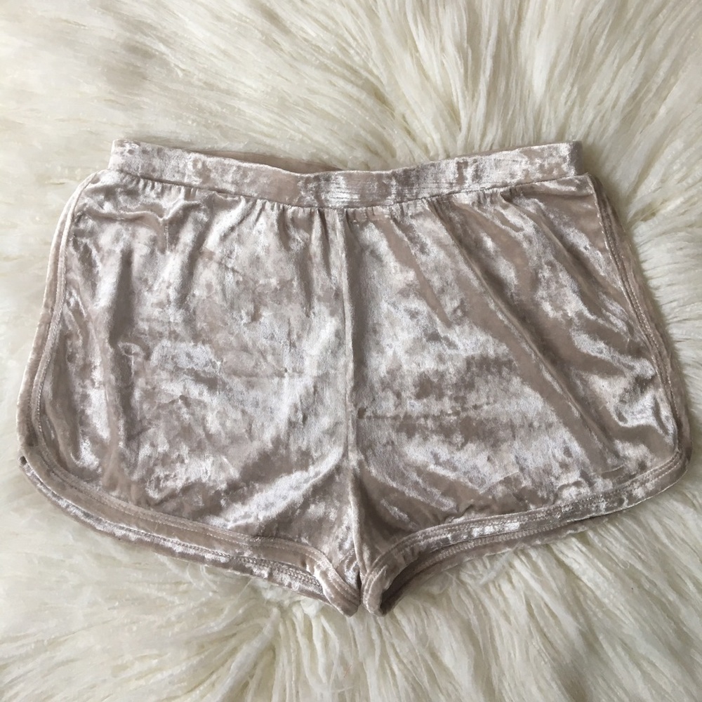 Velvet Sporty Short Shorts