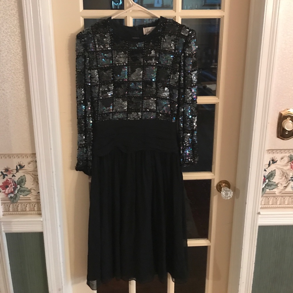 Vintage 80s evening dress